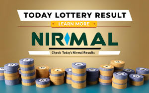 today lottery result nirmal